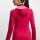 Кофта (реглан) Icebreaker Quantum LS Zip Hood WMN garnet/shocking/shocking S (101 466 601 S) + 1